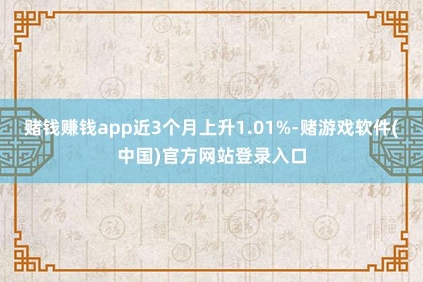 赌钱赚钱app近3个月上升1.01%-赌游戏软件(中国)官方网站登录入口